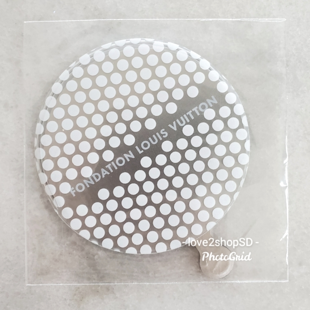Louis Vuitton Fondation Limited Edition Round Hand Mirror BRAND NEW
